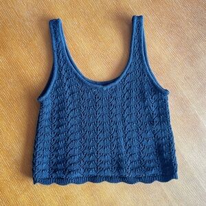 Frank & Oak “The Knit Tank Top” in Black 🖤 • Size S